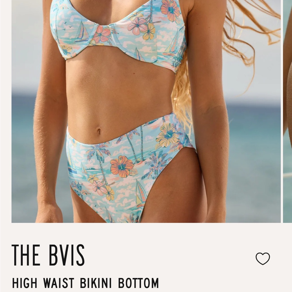 Kenny Flowers The BVIS High Waist Bikini Bottom